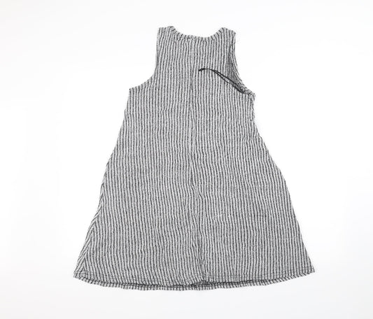 Atmosphere Womens White A-Line Size 4