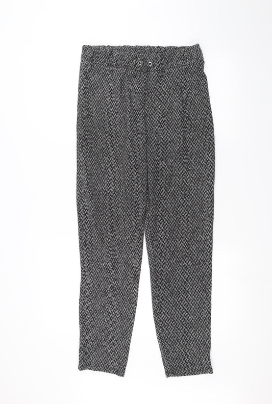 Womens UK Size 10 TU Regular Fit Grey Trousers