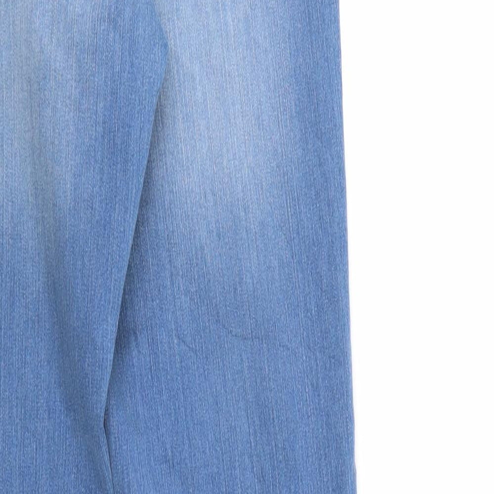 Womens UK Size 25 in Preworn Regular Fit Jegging Blue Jeans