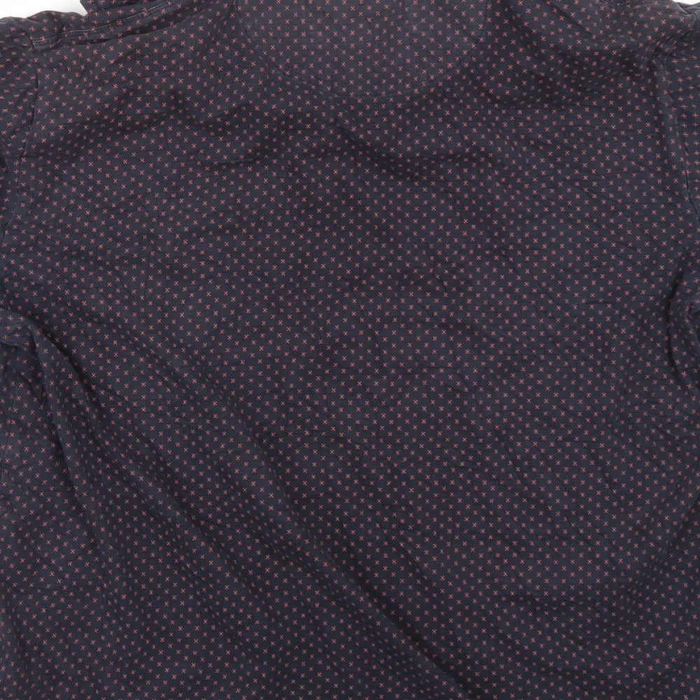 Easy Mens Blue Polo Size M