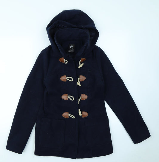 Womens UK Size 8 Atmosphere Blue Overcoat