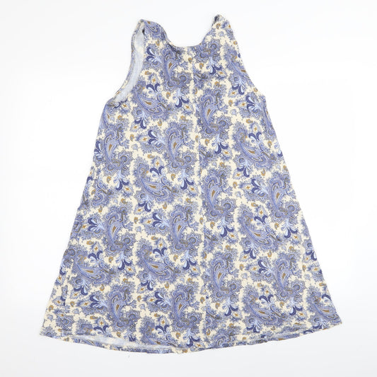 H&M Womens Multicoloured Geometric A-Line Size XS