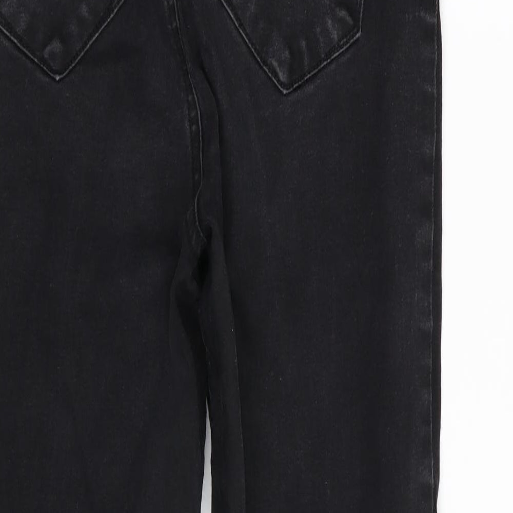 Womens UK Size 14 denim and co Regular Fit Skinny Black Jeans