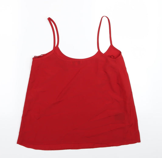 Papaya Womens Red Camisole Tank Size 10