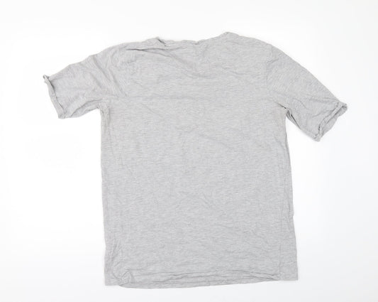 Golddigga Womens Grey Basic T-Shirt Size 14 - FASHION MADE ME DO IT