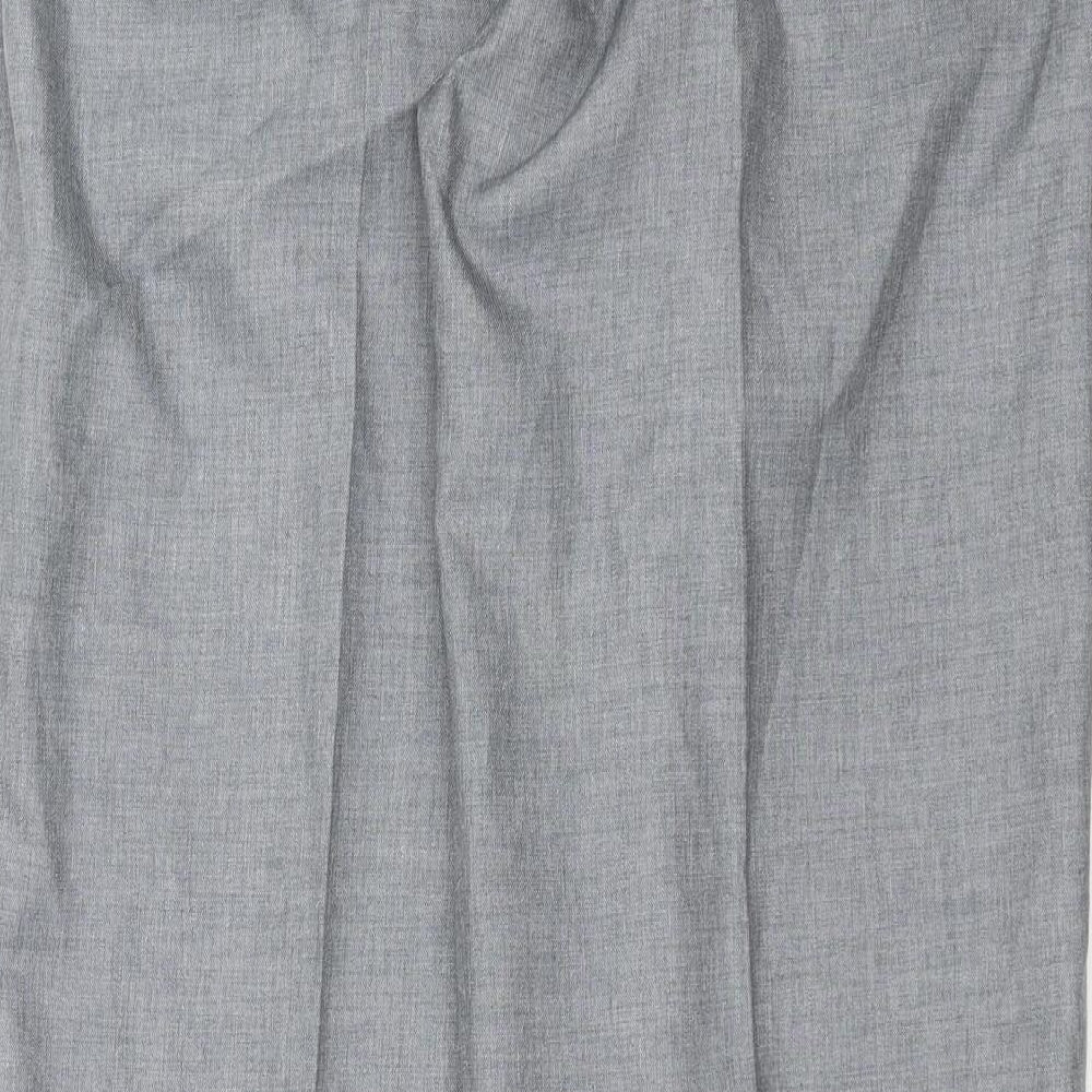 Womens UK Size 36 in Preworn Regular Fit Grey Trousers