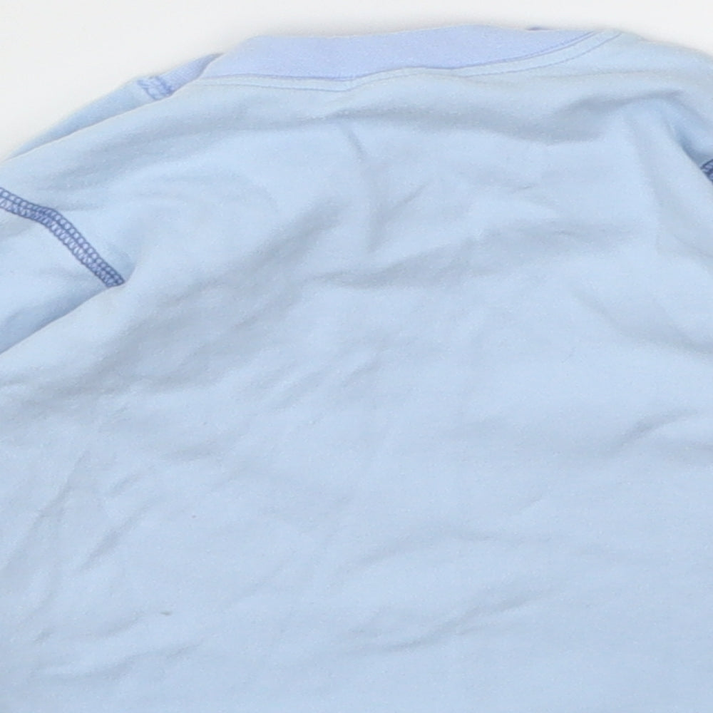 BHS Girls Blue Basic T-Shirt Size 6-9 Months
