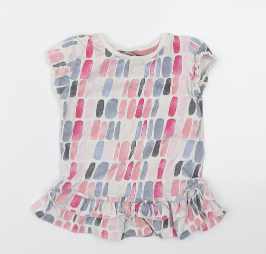 Next Girls Multicoloured Polka Dot Fit & Flare Size 12-18 Months