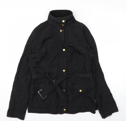 Womens UK Size 14 Papaya Black Jacket