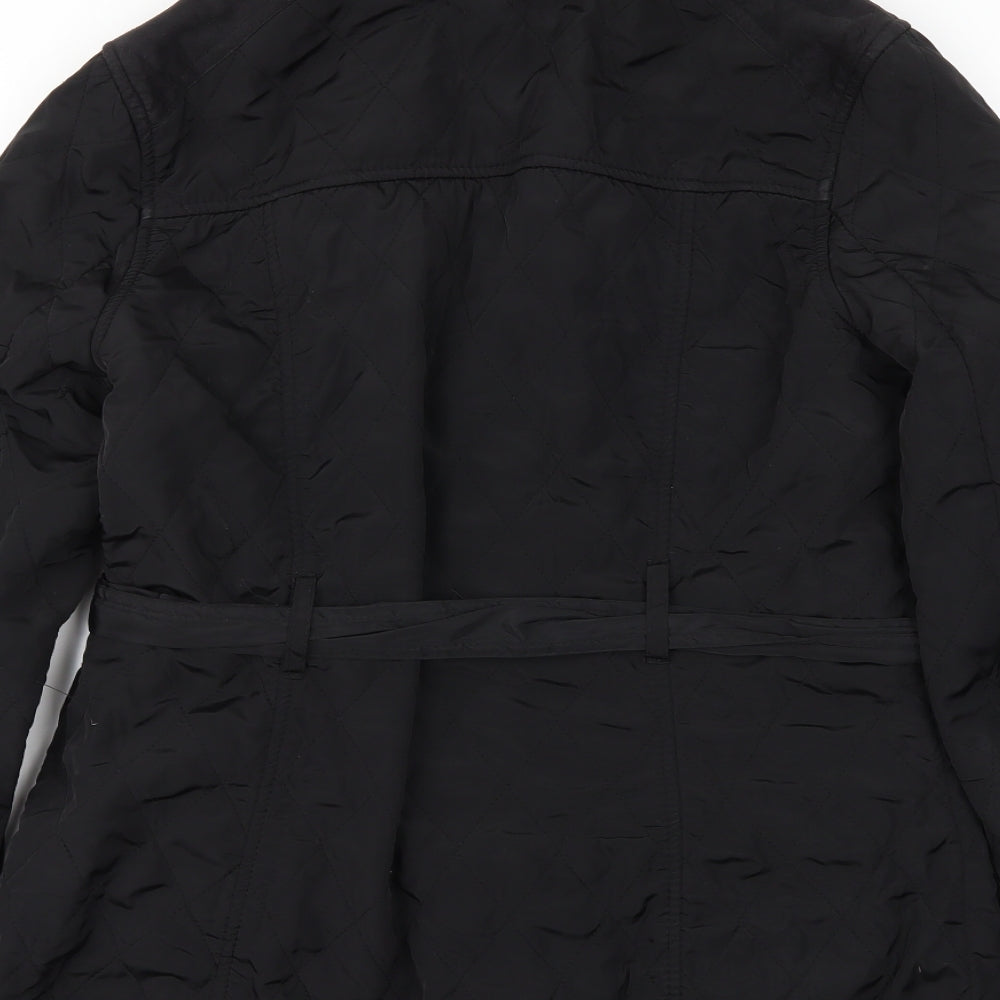 Papaya Womens Black Jacket Coat Size 14