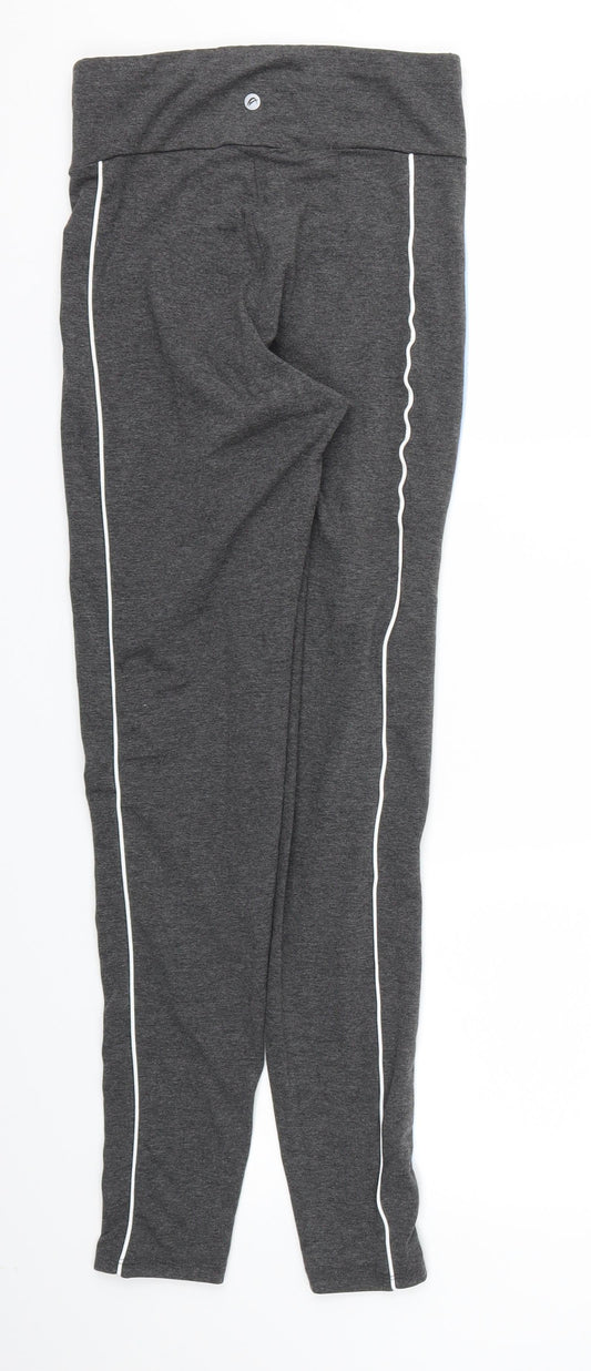 F&F Womens Grey Jegging Trousers Size 8 L26 in - Stretch waistband