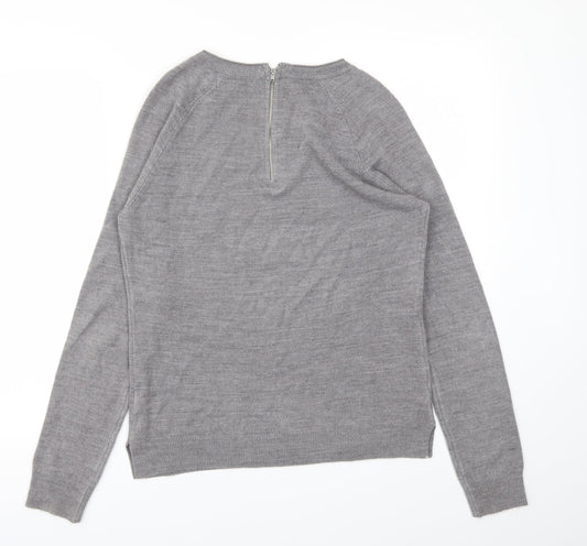 Primark Womens Grey Pullover Jumper Size 10