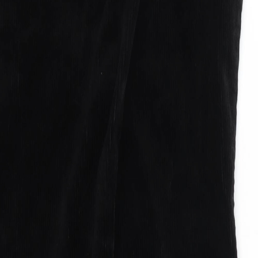 M&Co Womens Black Trousers Size 10 L30 in