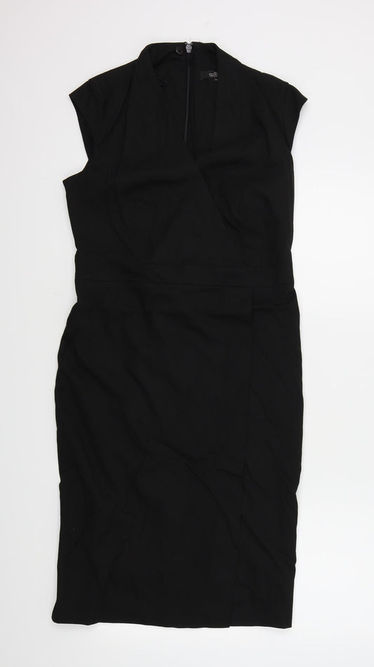 Next Womens Black A-Line Size 10