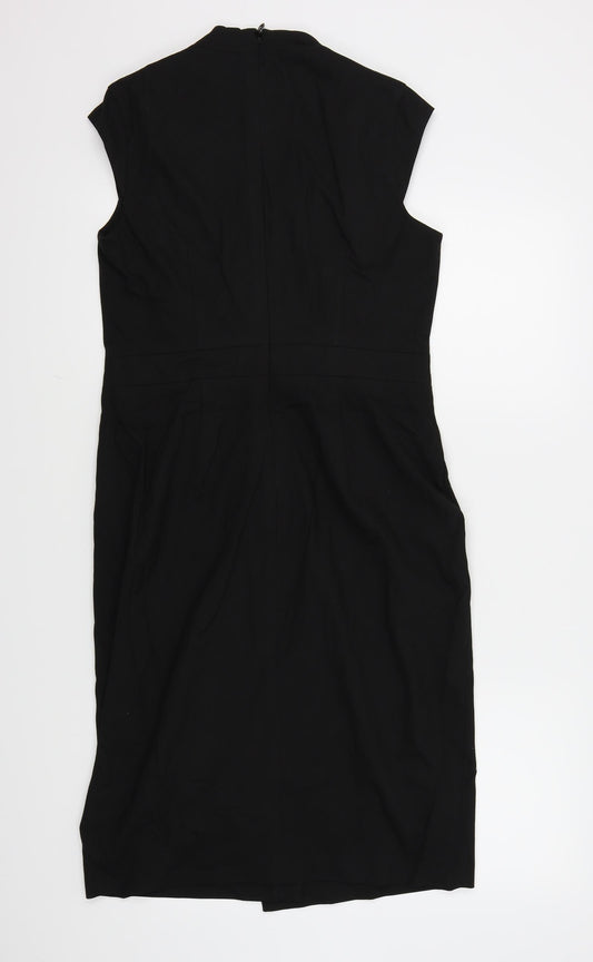 NEXT Womens Black A-Line Size 10