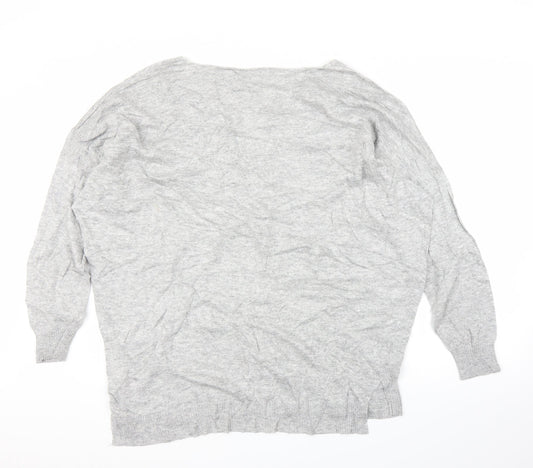 Primark Womens Grey Pullover Jumper Size M