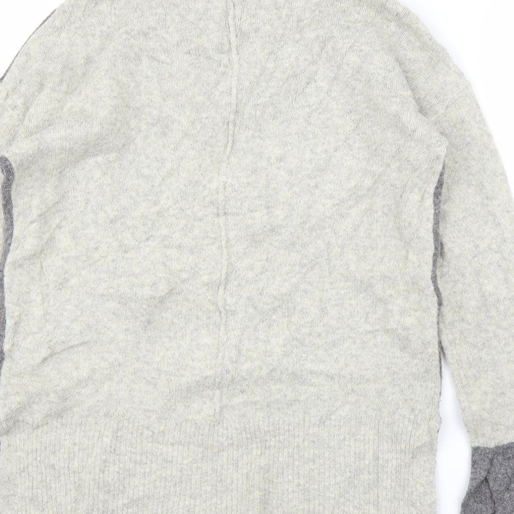 M&S Mens Grey Pullover Jumper Size S