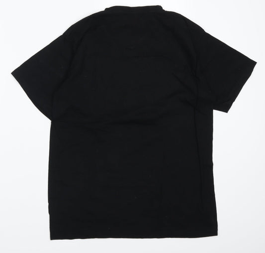 B&C Collection Mens Black T-Shirt Size S - Warrior Martial Arts