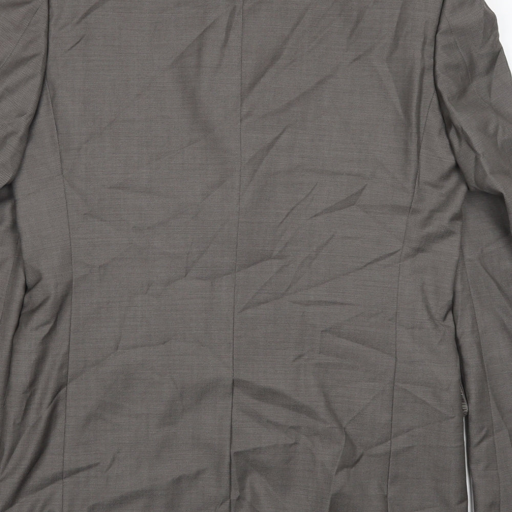 Mens UK Size 38 Marks and Spencer Regular Grey Suit Jacket