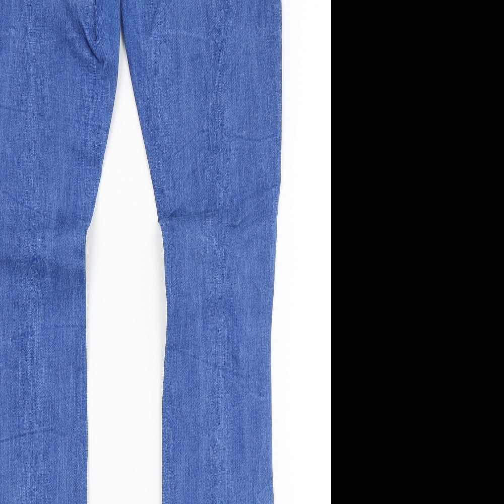 Denim Co Womens Blue Skinny Jeans Size 6 L27 in