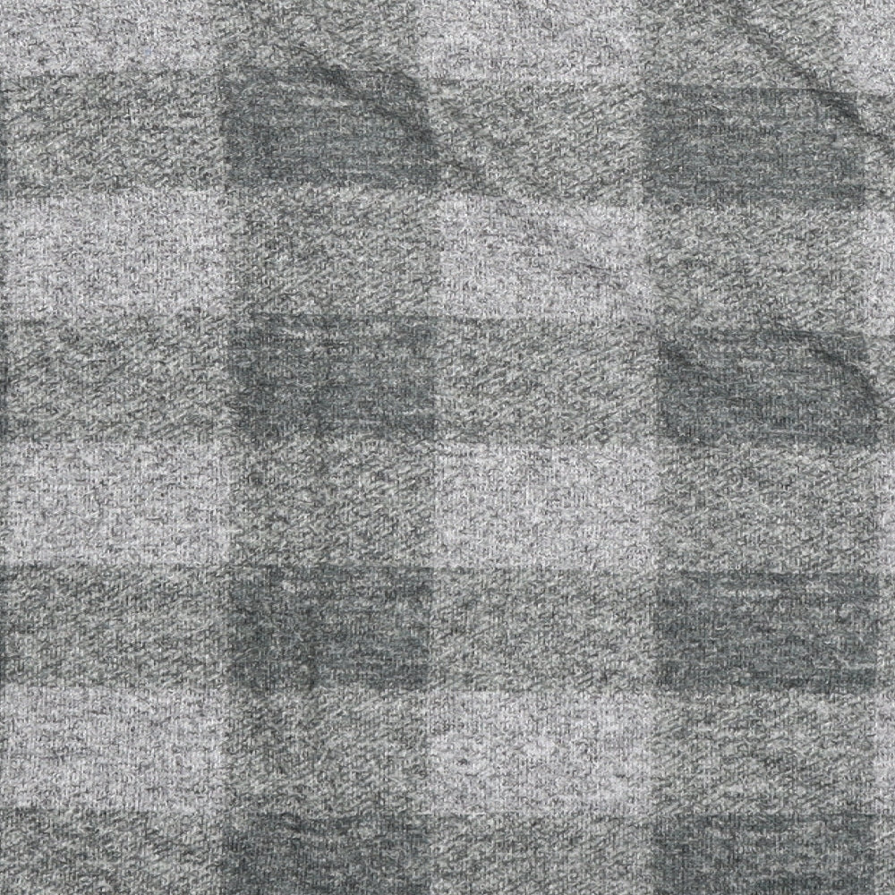 George Womens Grey Check Cardigan Jumper Size S