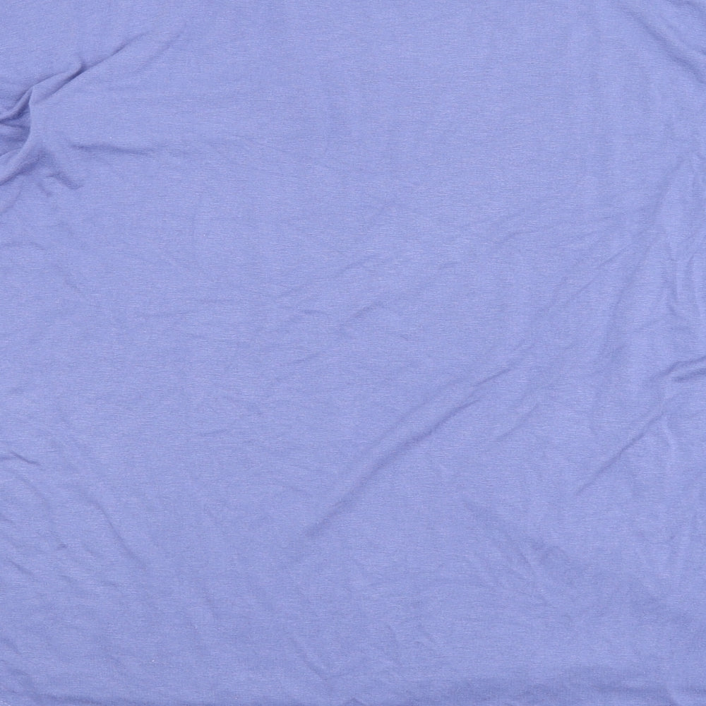 Womens UK Size 8 Select Purple Basic T-Shirt
