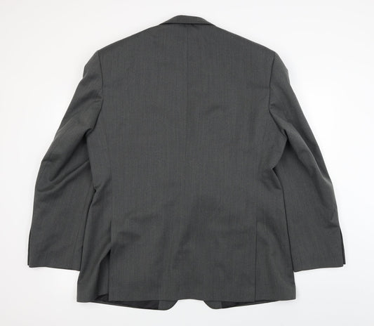 Mens UK Size 42 Chatsworth Regular Grey Suit Jacket