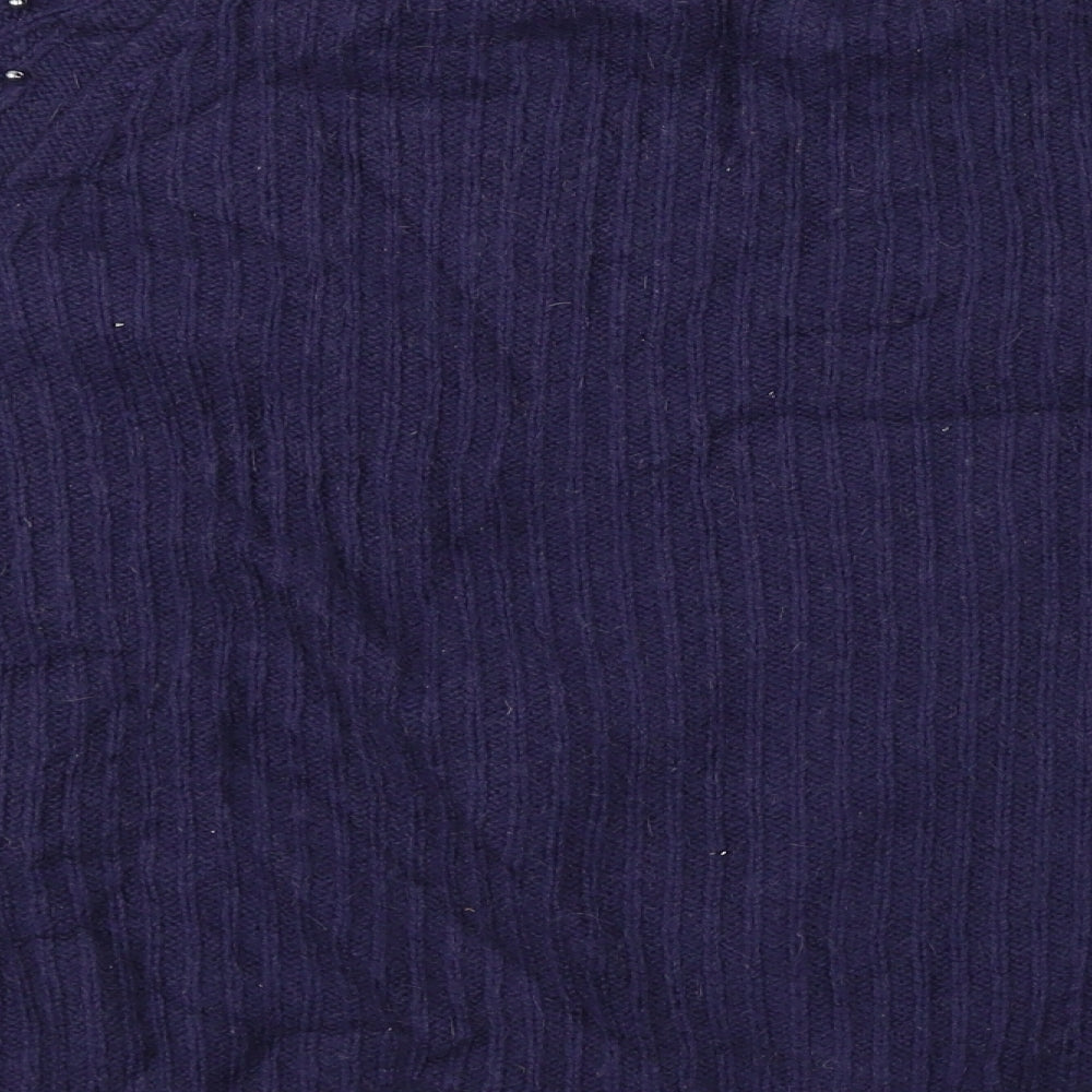Warehouse Womens Blue Pullover Jumper Size 10
