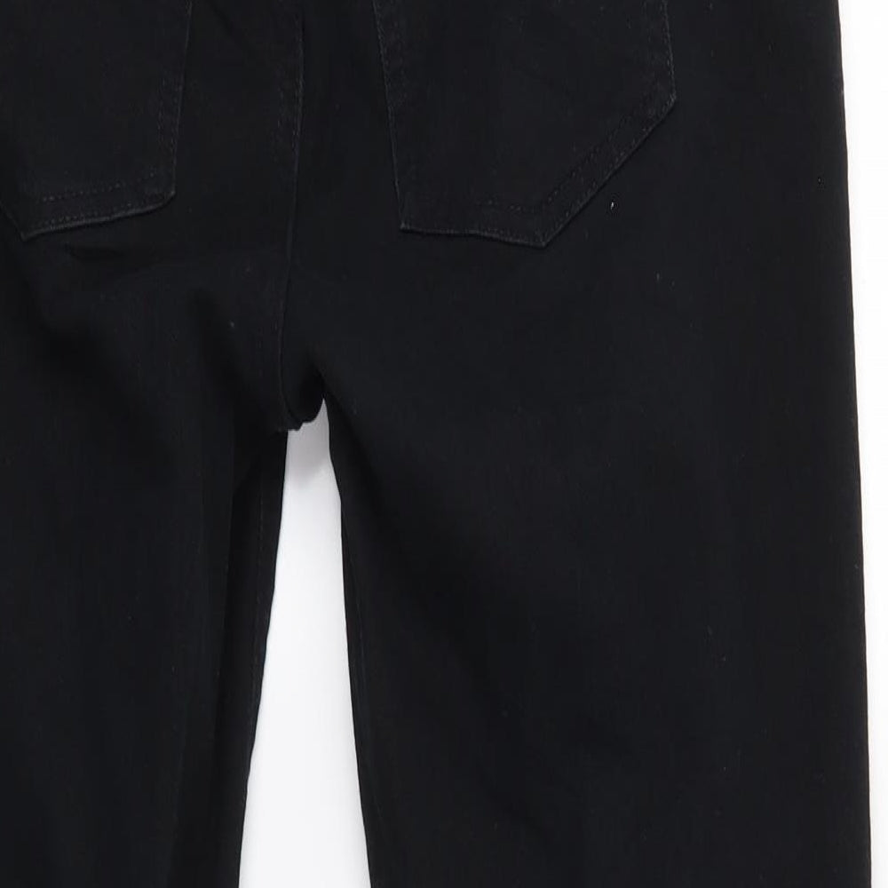 Gap Womens Black Denim Straight Jeans Size 29 in L23 in