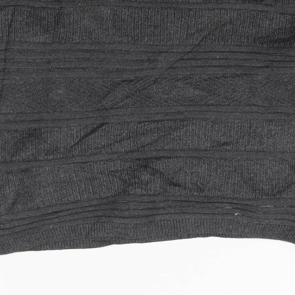 Primark Womens Grey  Knit Bandage Skirt Size 8