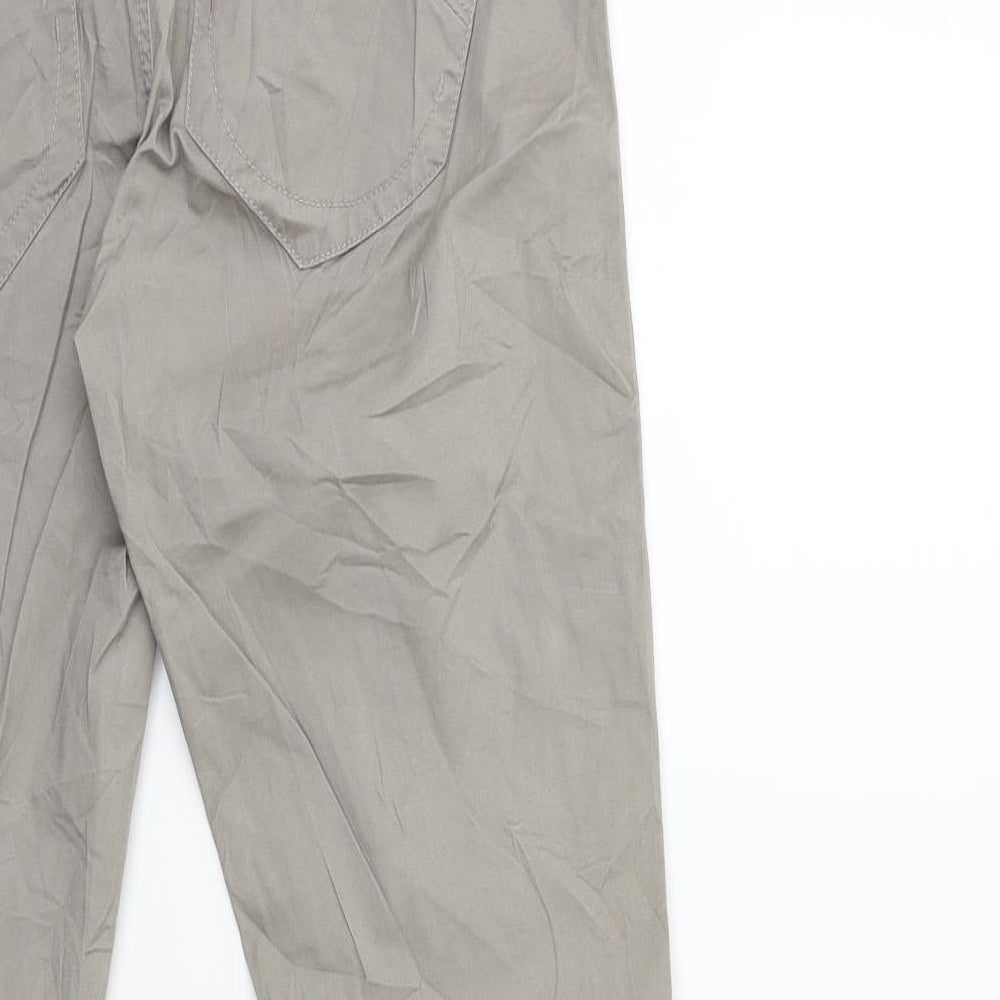 Yessica Womens Grey Cargo Trousers Size 6 L29 in