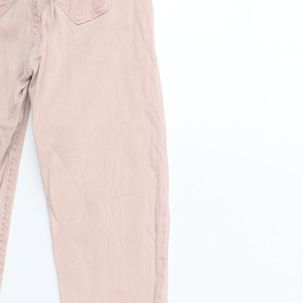 Bershka Womens Pink Denim Skinny Jeans Size 6 L30 in