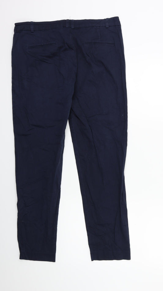 ORSAY Womens Blue Trousers Size 32 in L27 in