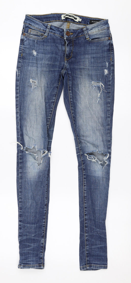 Noisy May Womens Blue Denim Skinny Jeans Size 26 in L31 in