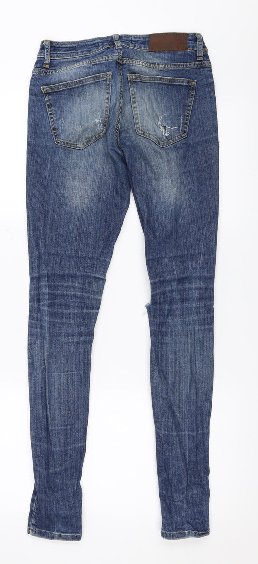 Noisy may Womens Blue  Denim Skinny Jeans Size 26 in L31 in