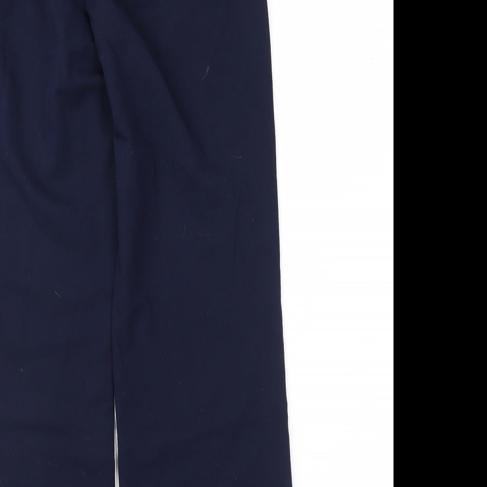 Womens UK Size 12 Magi Regular Fit Blue Trousers