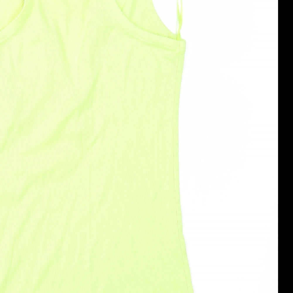 George Womens Green Basic Tank Size 10