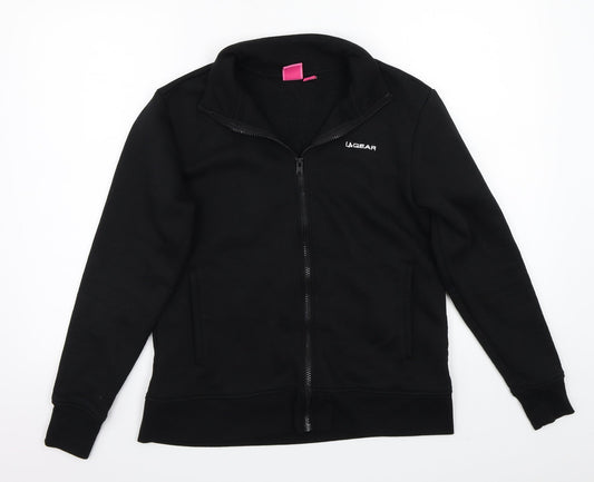 Womens UK Size 10 LA Gear Black Jacket