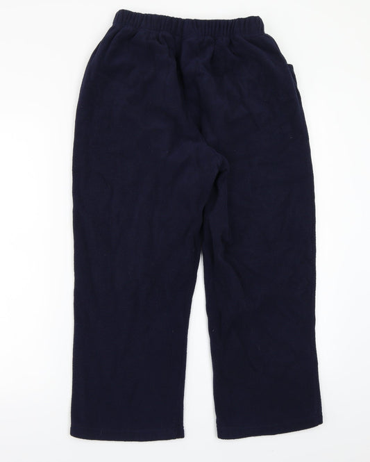 Damart Womens Blue Sweatpants Trousers Size 14 L24 in