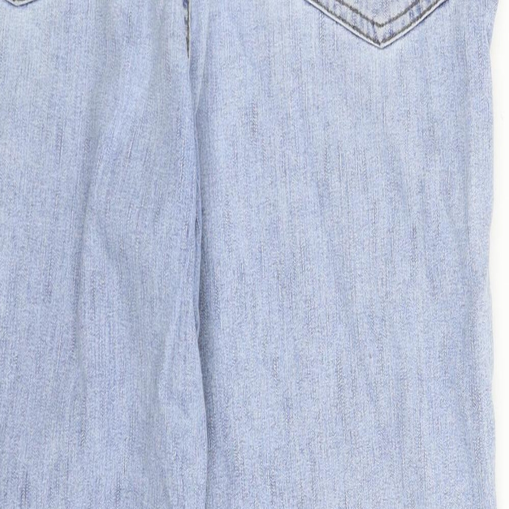 Universal Womens Blue Denim Bootcut Jeans Size 32 in L26 in