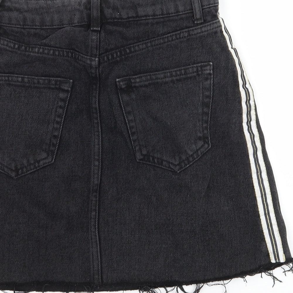 Womens UK Size 4 Denim & Co. A-Line Denim Skirt