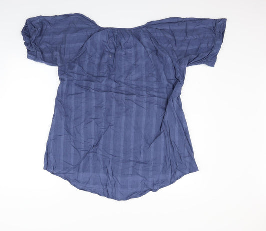 F&F Womens Blue Basic Blouse