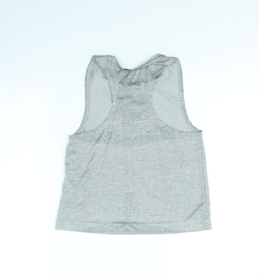 H&M Womens Silver Basic Tank Size XS