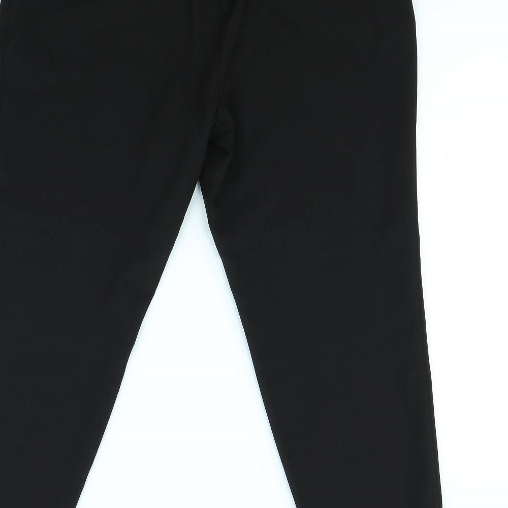 Womens UK Size 12 Dorothy Perkins Regular Fit Dress Pants Black Trousers
