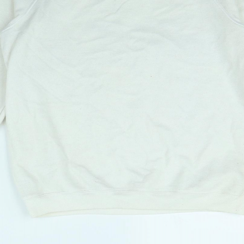 American Eagle Womens White Pullover Jumper Size S - American eagle