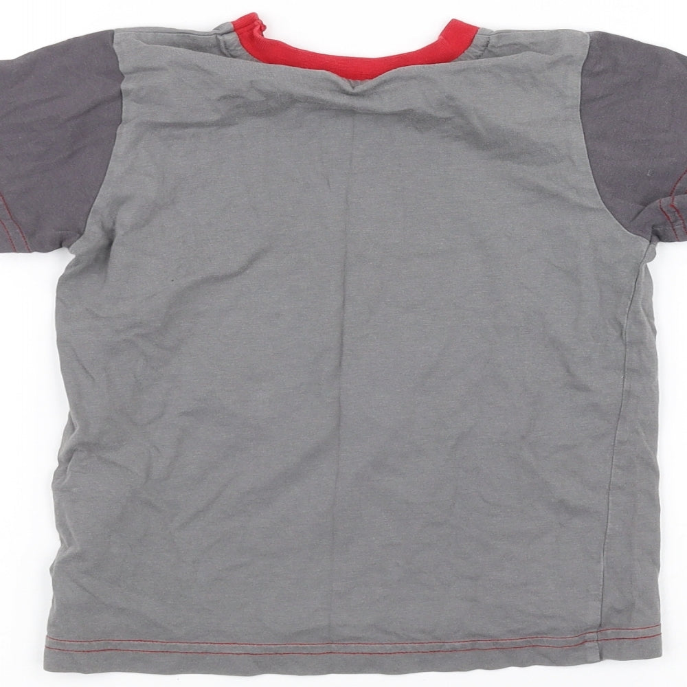 Marks and Spencer Boys Grey Basic T-Shirt Size 3-4 Years - Liverpool FC