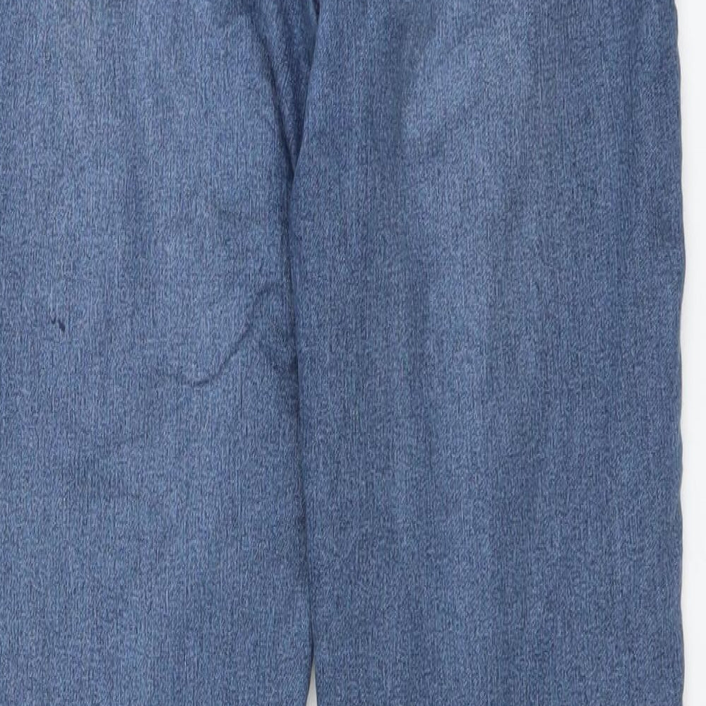 Womens UK Size 28 in H&M Regular Fit Straight Blue Jeans
