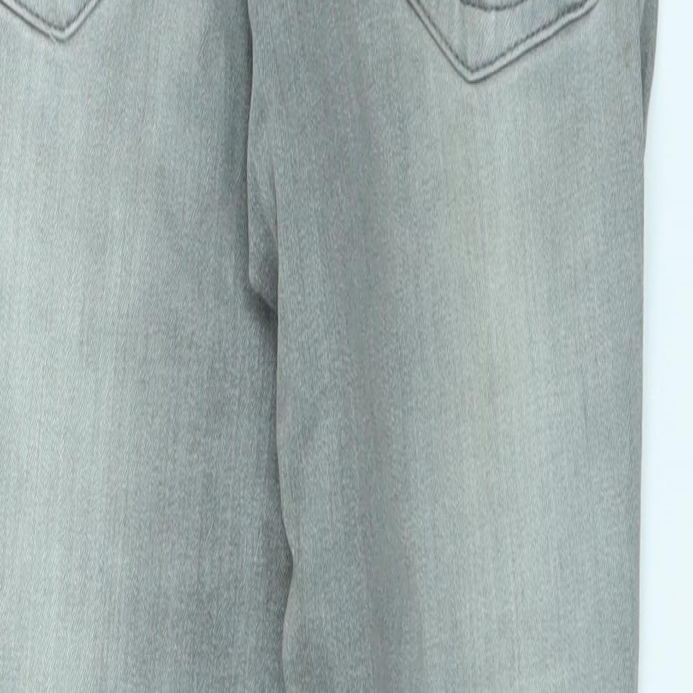 TU Womens Grey Denim Skinny Jeans Size 10 L27 in