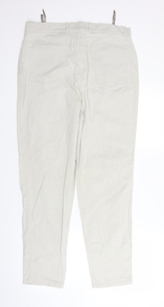 C&A Womens Grey  Denim Straight Jeans Size 20 L29 in