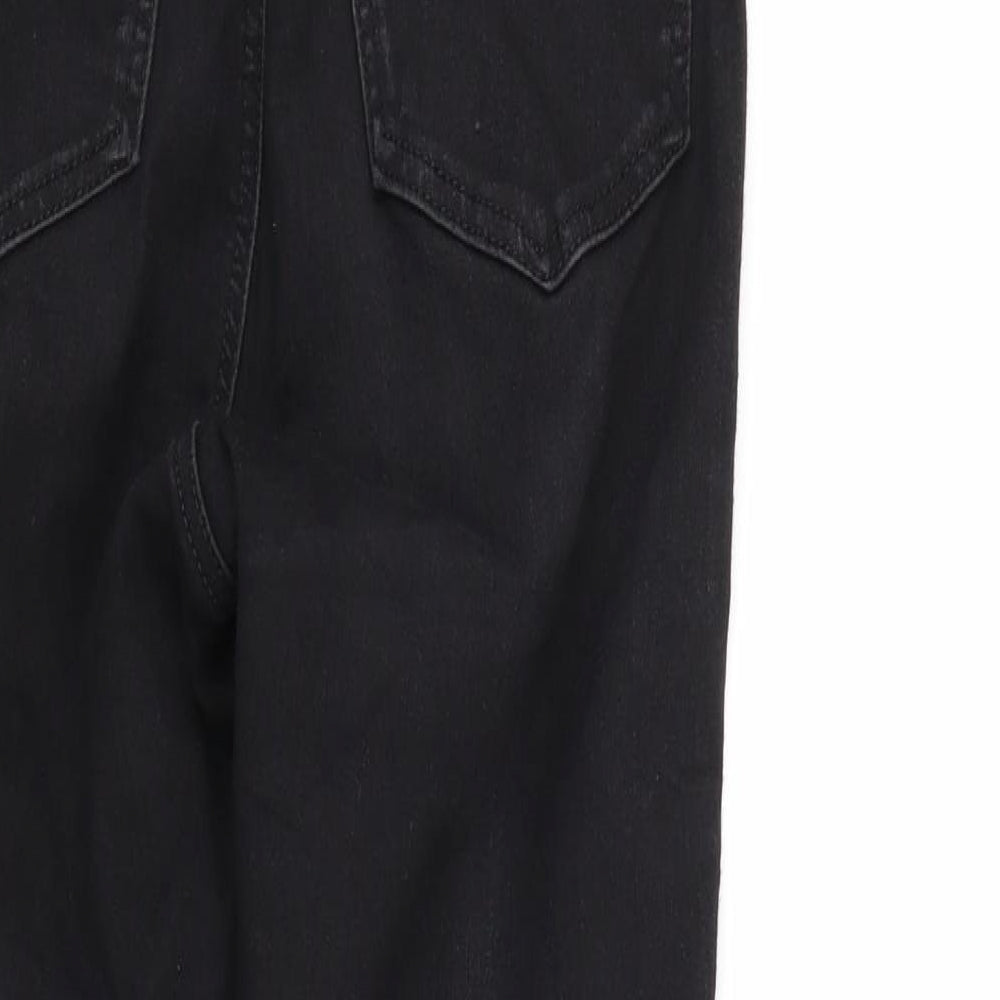 Womens UK Size 28 in Top Shop Regular Fit Jegging Black Jeans
